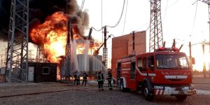 مهار آتش‌سوزی نیروگاه اصفهان بدون خسارت جانی