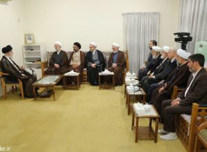 دیدار دست&zwnj;اندرکاران بزرگداشت آیت&zwnj;الله ناصری با رهبر انقلاب