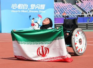 هاشمیه متقیان رکوردشکنی کرد و به مدال طلا رسید