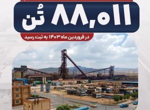 دومین رکورد تولید در شرکت فولاد سفیددشت چهارمحال&zwnj;وبختیاری به ثبت رسید